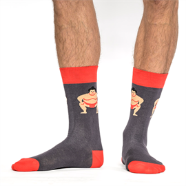 J.PRESS FUNNY Socks - férfi mintás pamut zokni