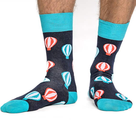 J.PRESS FUNNY Socks - férfi mintás pamut zokni