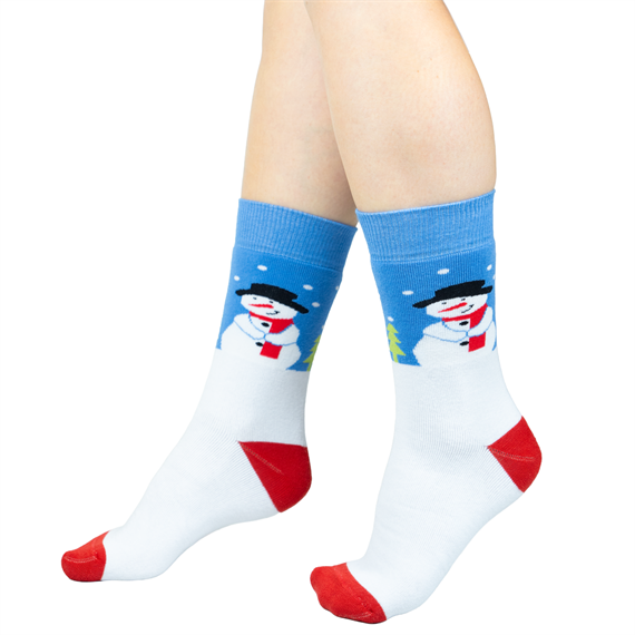 J.PRESS Karácsonyi mintás unisex plüss zokni
