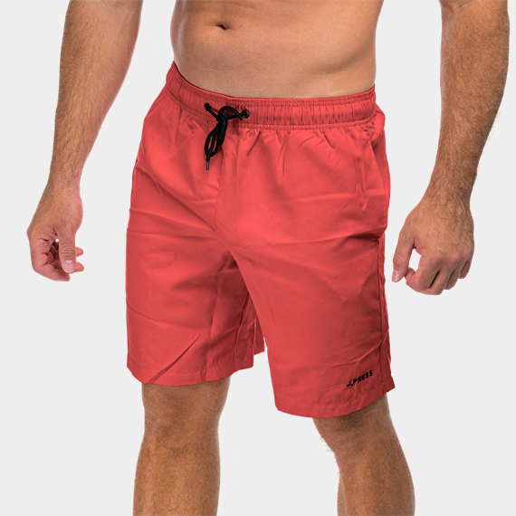 J.PRESS belső háló nélküli egyszínű fürdő short